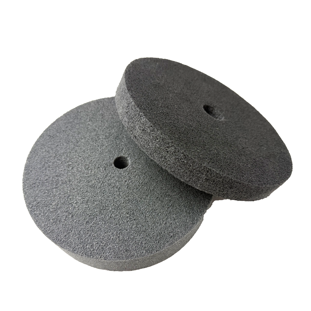 Nylon Fiber Abrasive Polishing Buffing Disc Heavy Duty Grinding Removal Brushed Wheels for Metals Iron Copper Hardware Bench Grinder Polishing Deburring