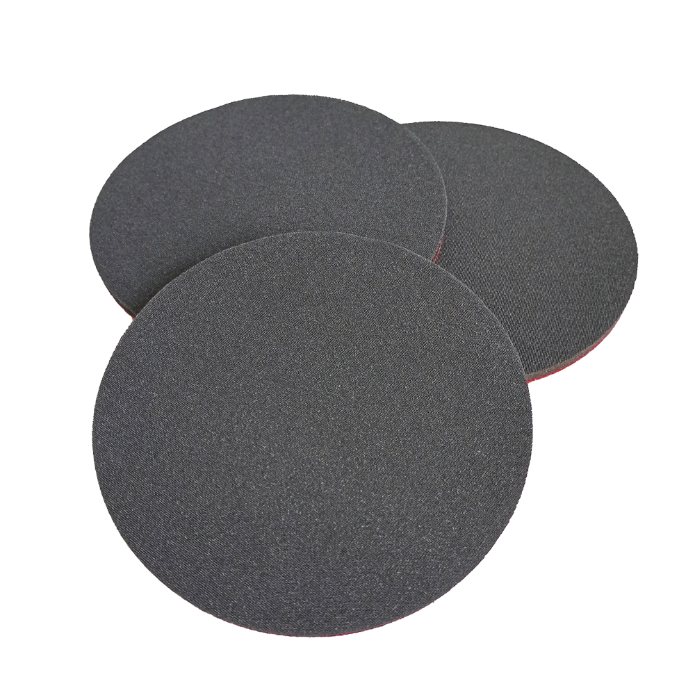 Hook and Loop Round Sponge Sanding Disc Wet Dry Flexible Sponge Sandpaper for Car Paint Wood Plastic Metal Polishing