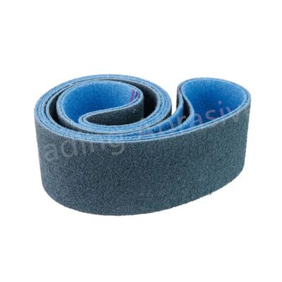 Nylon Blau Vlies 100mm Schleifbänder 75 X 457 Für Trommelschleifmaschine