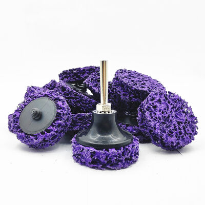 ２Inch Roloc Quick Change Discs Rust Remover Purple Paint Strip Wheel 50mm