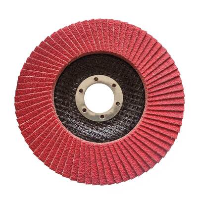 125x22mm 5inch Ceramic Abrasive Flap Disc Wheel For Polishing Stainless Steel