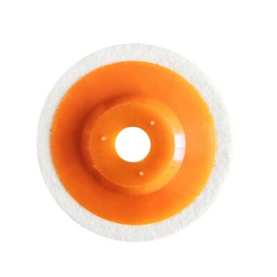 Custom Fine Grit Abrasive Flap Wheel Wool Buffing Wheel 80 Grit 100mm