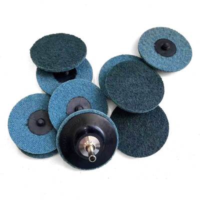 Silicon Carbide 2 Inch Roloc Disc Non Woven Surface Sanding Deburring