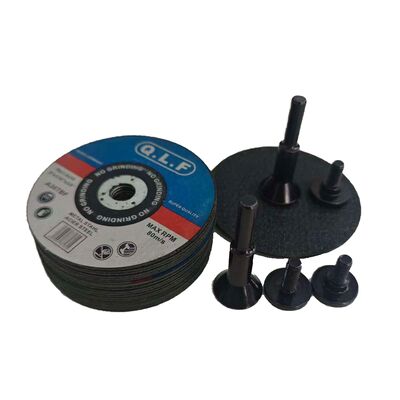 Multifunctional Cutting & Grinding Disc Set  Includes Discs, Clamping Rods, and Connecting Rods  Compatible with 6mm and 10mm Inner Bore Sizes